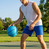 Rubber Basketball in multiple sizes for versatile play