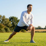 Men's long sleeve base layer in various colours for sports