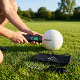 Electric ball pump with LED display for sports equipment