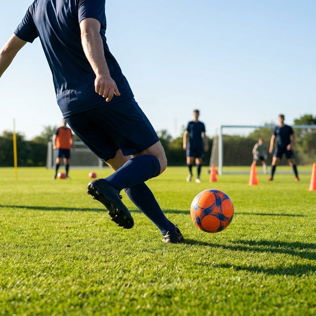 Club football in various sizes and colours, suitable for multi-surface use