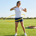 Colourful hula hoops made of high-density plastic for kids
