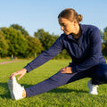 Women's quarter zip tracksuit in lightweight polyester, available in 5 sizes