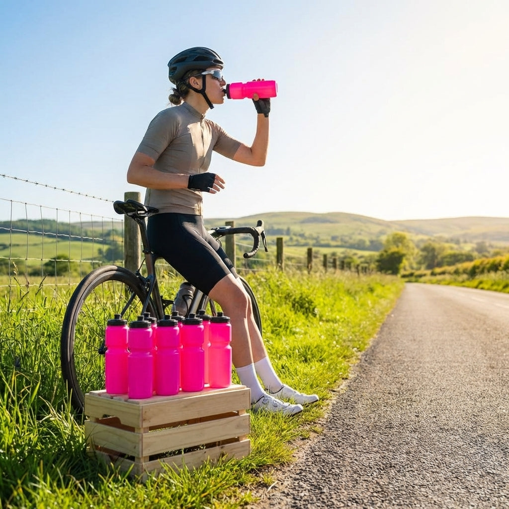 BPA-Free Cycling Water Bottle in various colours, 750ml capacity