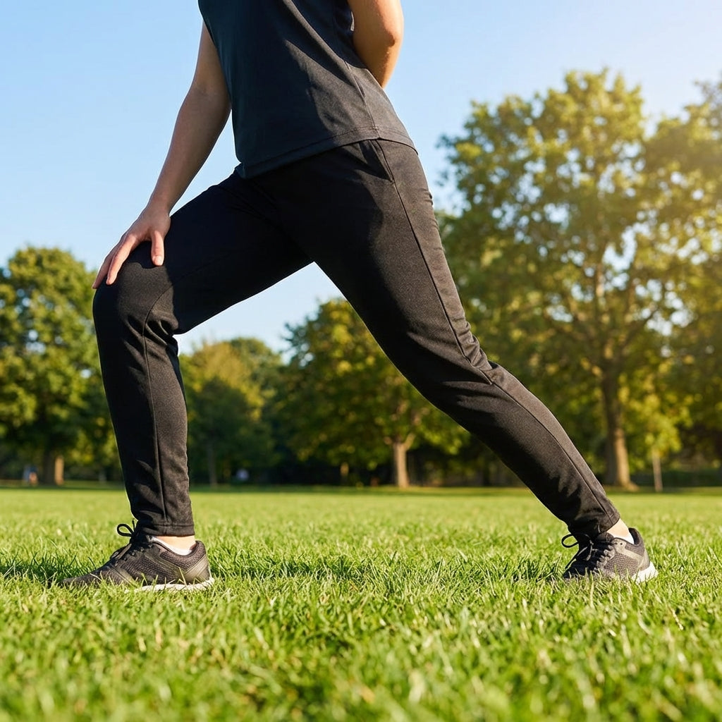 Women's tracksuit bottoms, 100% polyester, available in five sizes
