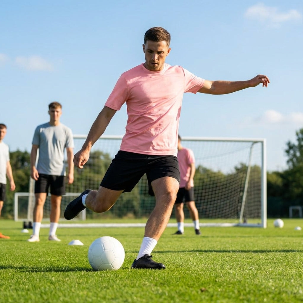 Men's classic football shirt in various colours and sizes