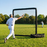 Baseball Replacement Net 7ft x 7ft, Heavy Duty Knotted Twine