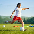 Polyester Football Shorts in multiple colours and sizes, perfect for athletes