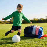 Kids' full zip sports jacket for training and casual wear