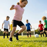 Kids' base layer top in vibrant colours for ages 5-10, ideal for sports