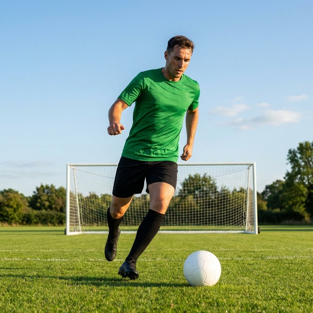 Men's classic football shirt in various colours and sizes