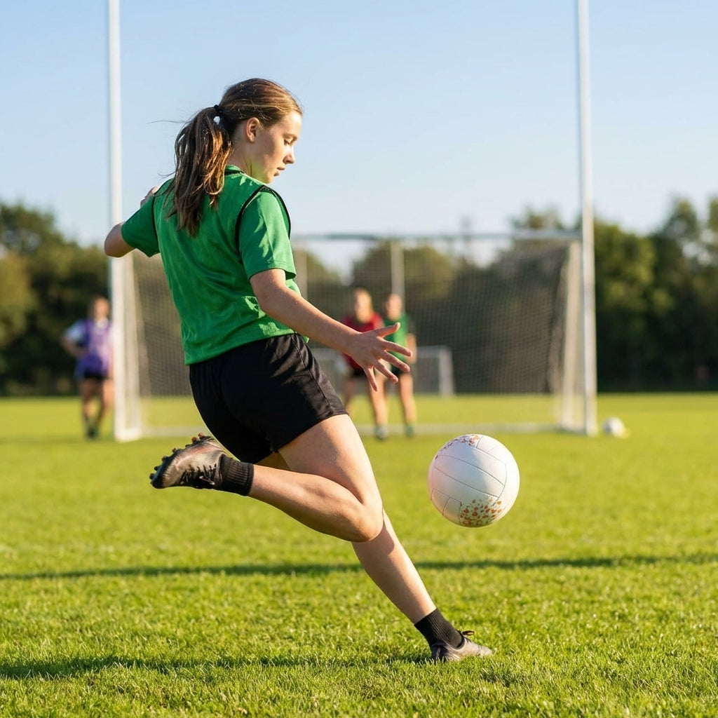 GAA Touch Gaelic Footballs made from natural/synthetic rubber for youth players
