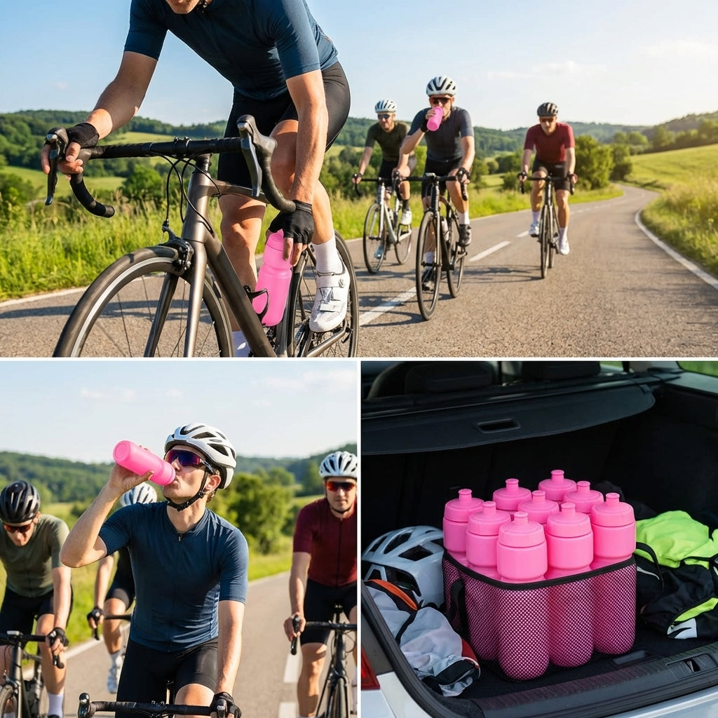 BPA-Free Cycling Water Bottle in various colours, 750ml capacity