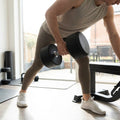 Urethane dumbbells with steel core, ideal for gyms