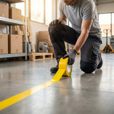 PVC Line Marking Tape in vibrant colours for indoor and outdoor use