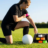 Football Captains Armband in various colours made from durable nylon elastic