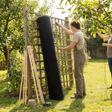 28mm black bird netting for urban and rural protection