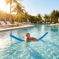Colourful swimming pool noodles made from durable EVA foam