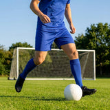 Men's football shorts in various colours, breathable polyester sportswear
