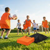 Football training bibs in quick-dry mesh