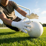 Professional goalkeeper gloves in various sizes and colours