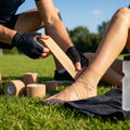 Zinc Oxide Rayon Tape – 3.8cm x 10m Tan – Durable Support – Sports & Physiotherapy