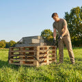 Heavy Duty Skip Nets made from HDPE Twine for Industrial Use