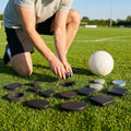 Replacement socket caps in various sizes and materials for sports facilities