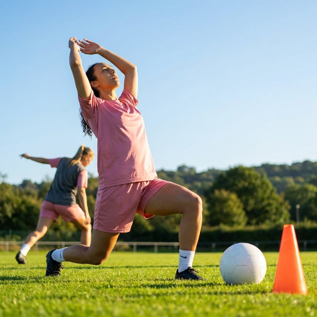 Women's pink warm-up top for training and sports