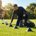 Training cones for sports practice, durable 12-inch cones