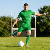 Football shorts in various colours made from polyester, ideal for sports