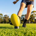 AFL match ball made from synthetic leather in various sizes