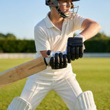 Coloured cricket batting gloves with English Pittard leather palm