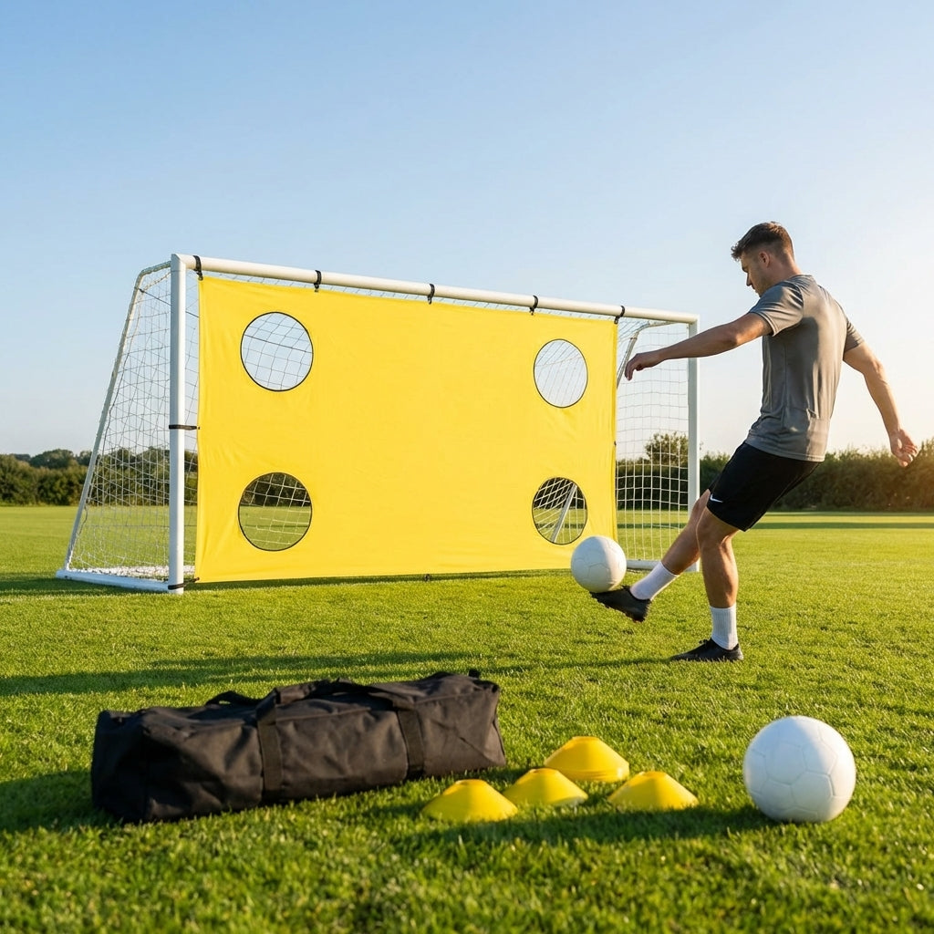 Gaelic and Hurling Target Sheet with Yellow Banding for Training