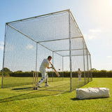 Cricket nets made from HDPE, available in various sizes for indoor and outdoor use