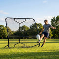 Aussie Rules Football Rebounder with galvanised steel frame for training