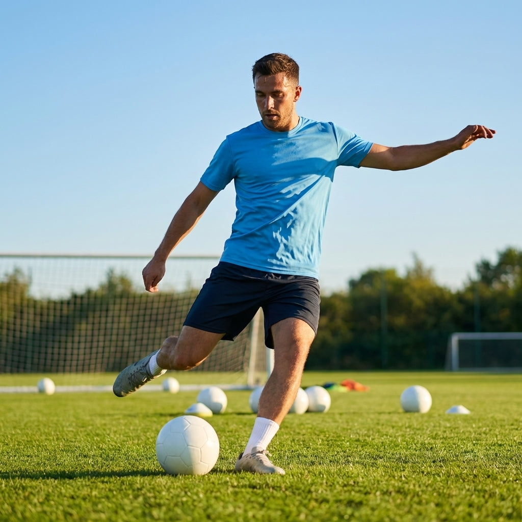 Men's classic football shirt in various colours and sizes