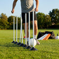 Slalom training poles in vibrant colours for sports practice