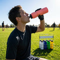 Hygiene water bottle 1 litre BPA free plastic for sports
