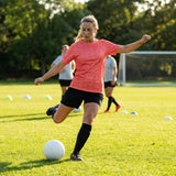 Women's Short Sleeve Football Shirt in vibrant colours