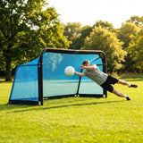 Aluminium Folding Football Goal in various sizes and colours, ideal for training and matches