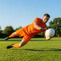 Men's goalkeeper shorts in polyester for football and futsal