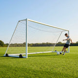 12ft x 4ft Aluminium Football Goal for 5-a-Side Matches