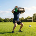 Power Weight Bags in black, available in 5-30kg for gym and home workouts