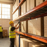 Rack Netting made from 2mm HDPP Twine for Warehouse Safety