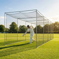 Cricket nets made from HDPE, available in various sizes for indoor and outdoor use