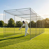 Cricket nets made from HDPE, available in various sizes for indoor and outdoor use