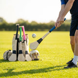 Ash Hurling Stick with custom grip colours, ideal for indoor and outdoor sports