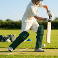 Colourful cricket batting pads in cotton and cane for short-form cricket