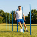 Slalom training poles in vibrant colours for agility training