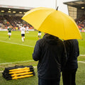 Sports umbrella with 60-inch canopy made from durable pongee fabric